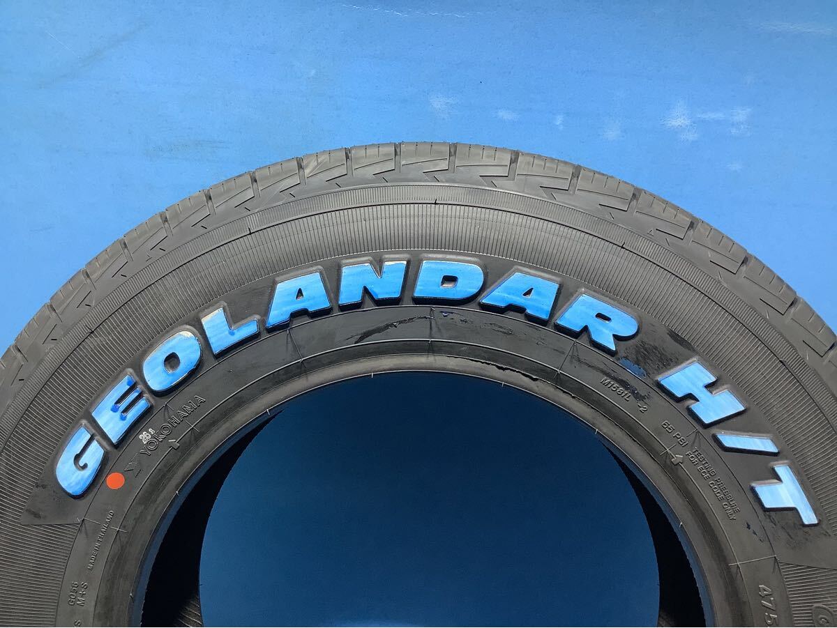 195/80R15 107/105L LT 23年 YOKOHAMA GEOLANDAR H/T G056 中古タイヤ4本未使用 夏タイヤ 195/80/15 _画像6