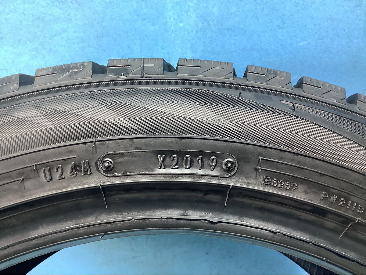 215/50R17 19年製　　　　　DUNLOP WINTERMAXX WM02 中古タイヤ４本　　　 スタッドレスタイヤ　　215/50R17_画像8