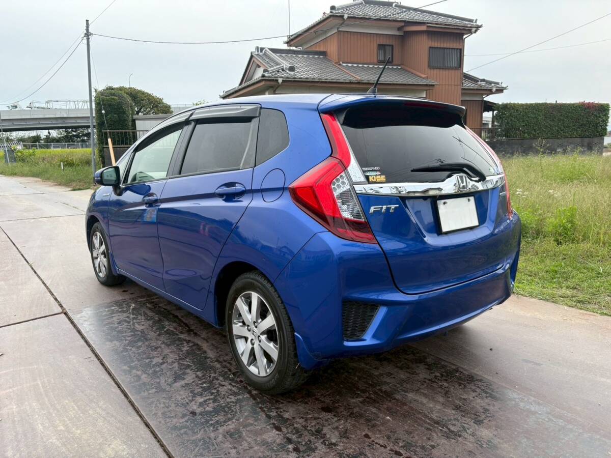 車検2年付/H26年式/フィット ハイブリッド/Fパッケージ/純正ナビ/バックカメラ/純正アルミホイール/プッシュスタート/ETC