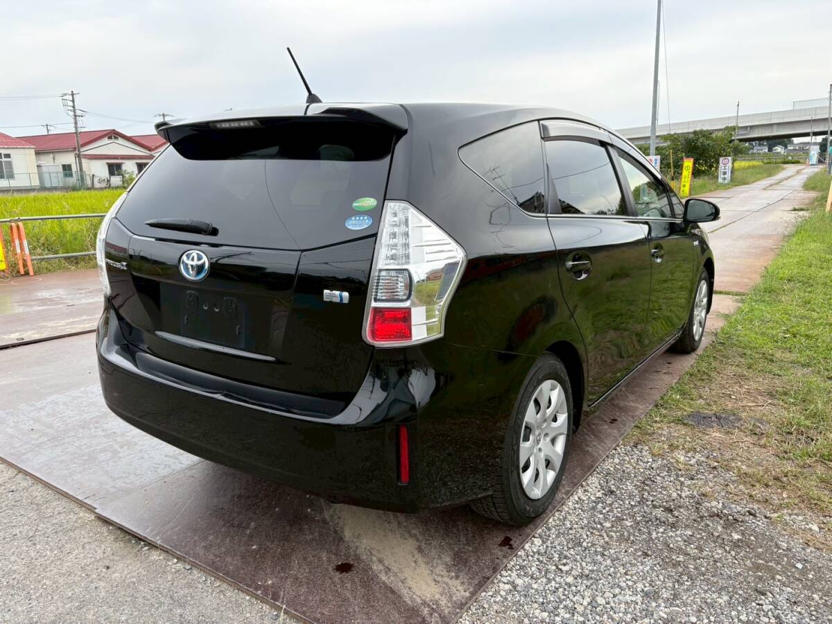 車検2年付/H24年式/プリウス　アルファ/SLセレクション/フリップダウンモニター/バックカメラ/ETC/プリウスα_画像4