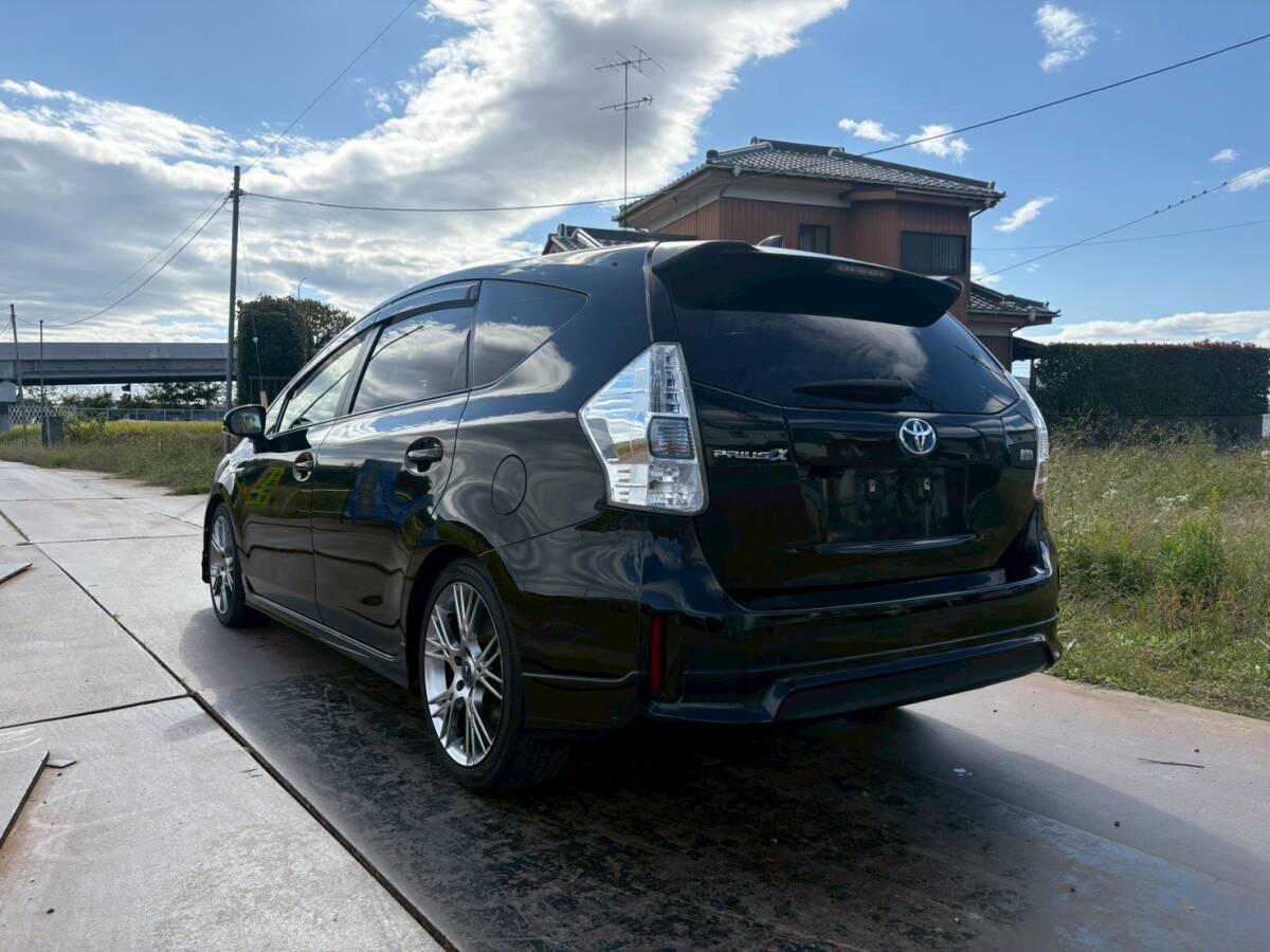 車検2年付/H24年式/プリウス　アルファ/G/モデリスタエアロ/モデリスタホイール/純正ナビ/地デジTV/バックカメラ/ETC_画像4