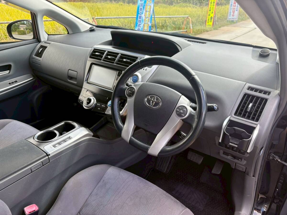 車検2年付/H24年式/プリウス　アルファ/G/モデリスタエアロ/モデリスタホイール/純正ナビ/地デジTV/バックカメラ/ETC_画像5