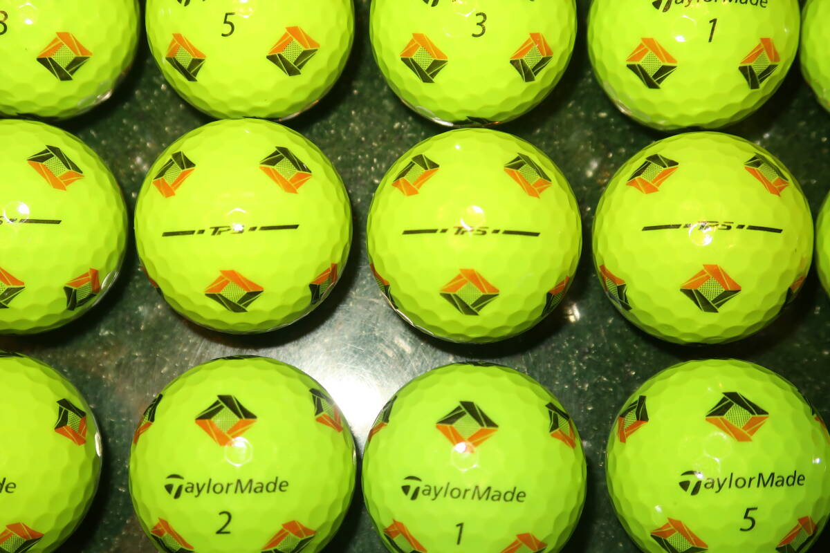 ロストボール　2024年モデル　テーラーメイド　TP5 PIX イエロー　20個_画像2