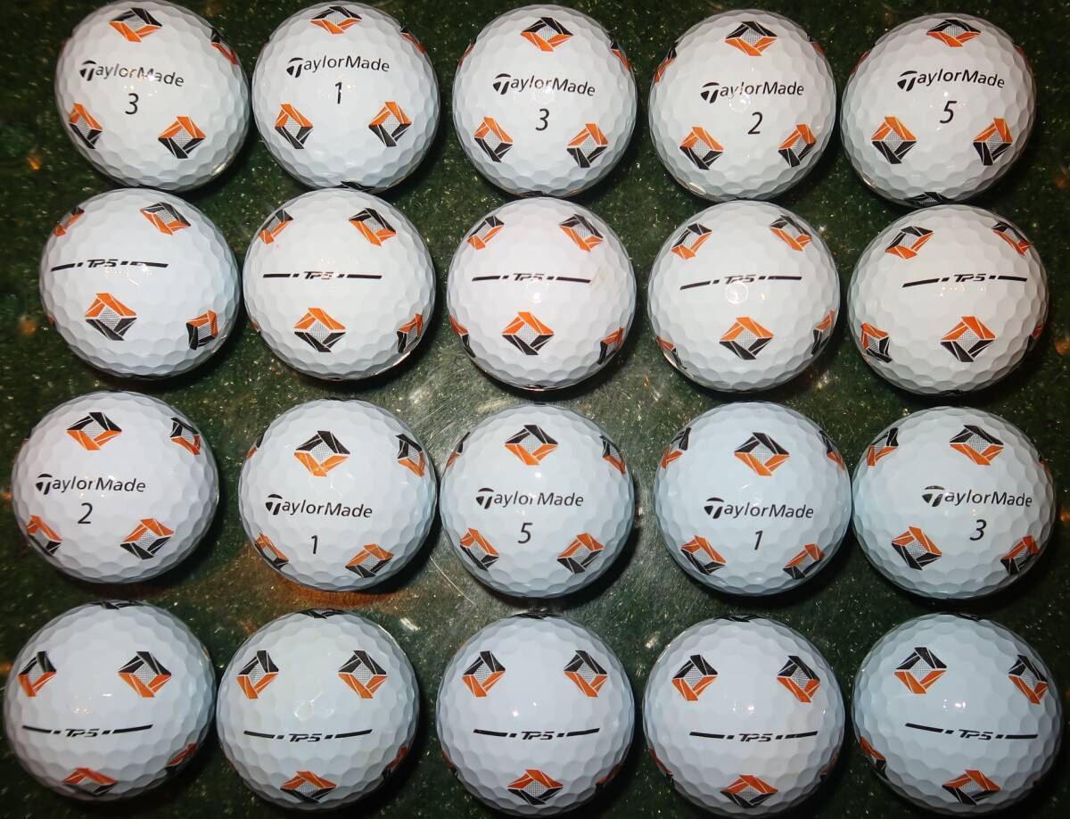 ロストボール 2024年モデル テーラーメイド TP5 PIX 20個_画像1