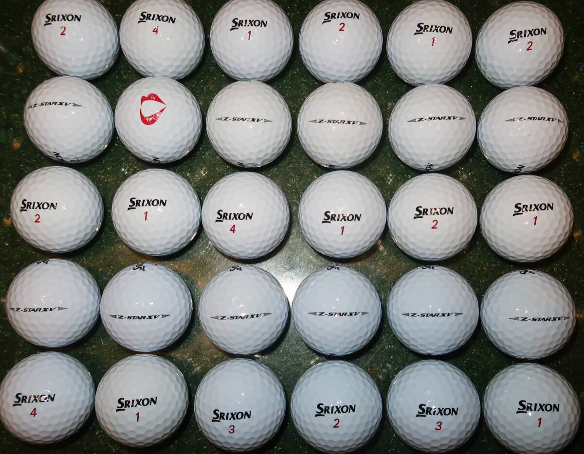 ロストボール 2025年モデル スリクソン Z-STARXV 30個_画像1
