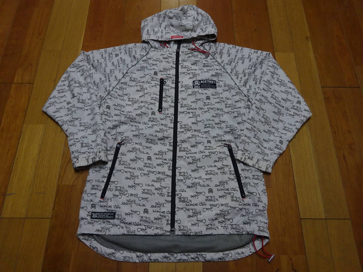■へ-201■BLUE CROSS　薄手ジャケットジャンパー　サイズＬ_画像1