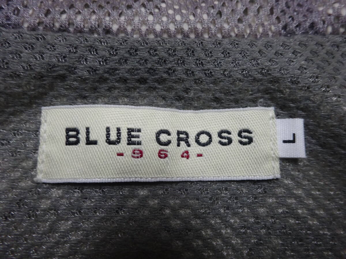 ■へ-201■BLUE CROSS　薄手ジャケットジャンパー　サイズＬ_画像4