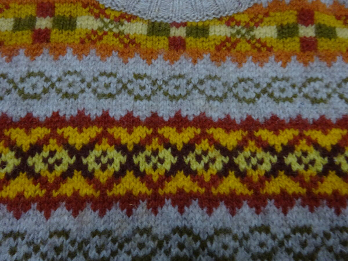 ■B-256■Jamieson's　ウールニットベスト　サイズ不明_画像3