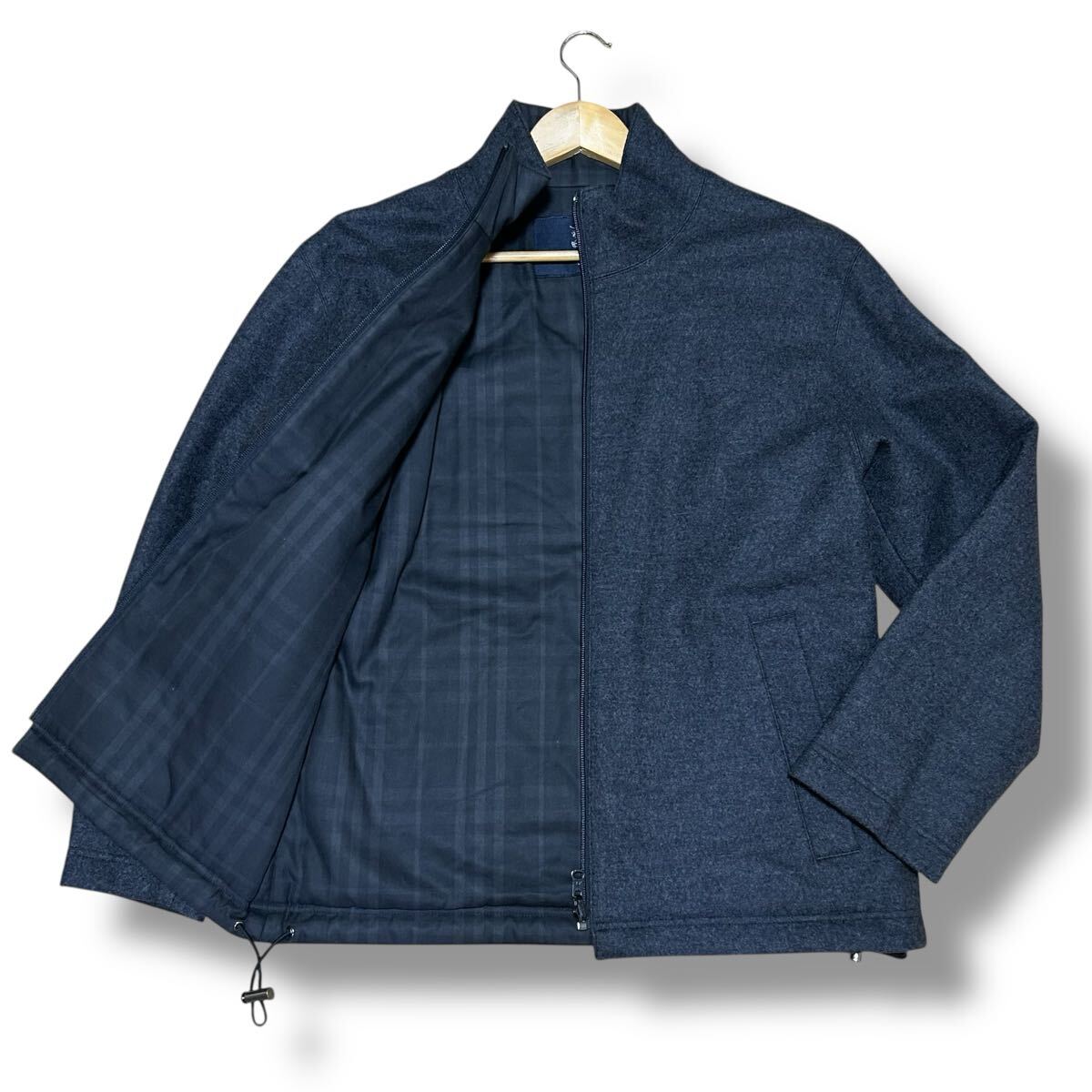 BURBERRY LONDON 2way ライナー付き ナイロンジャケット バーバリーロンドン ブルゾン Mサイズ ブラック 黒 バーバリー メンズ　Mサイズ_画像6