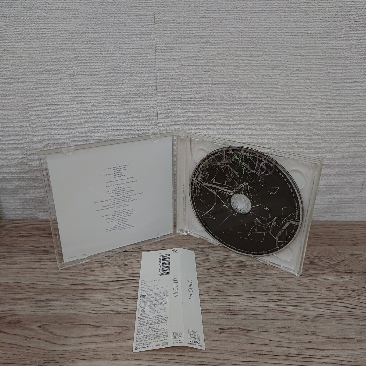 V6 CDセット [GUILTY] 09/9/2発売 オリコン加盟店 初回限定盤 （V6盤） + （トニセンカミセン盤） +通常盤/動作品 CD◆B103-24_画像4