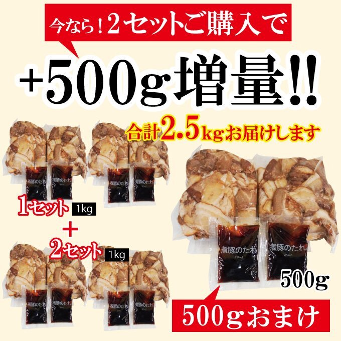 ラーメン屋さんの訳あり豚バラ肉煮込みチャーシュー切落とし1kg(約250gx4個)冷凍 使いやすく小分け 2セット以上同時購入でチャーシュー増量_画像8