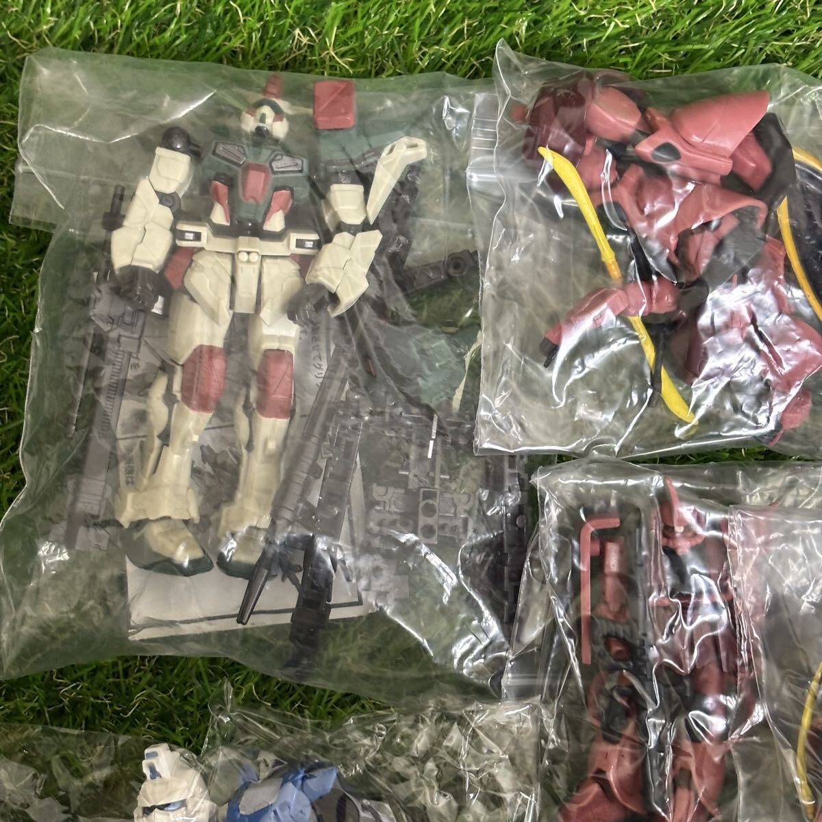 2556 ガンダム セット まとめ売り ガンプラ プラモデル フィギュア モビルスーツ フルカラー 完成品 ガンダム Gフレーム バスターガンダムの画像2