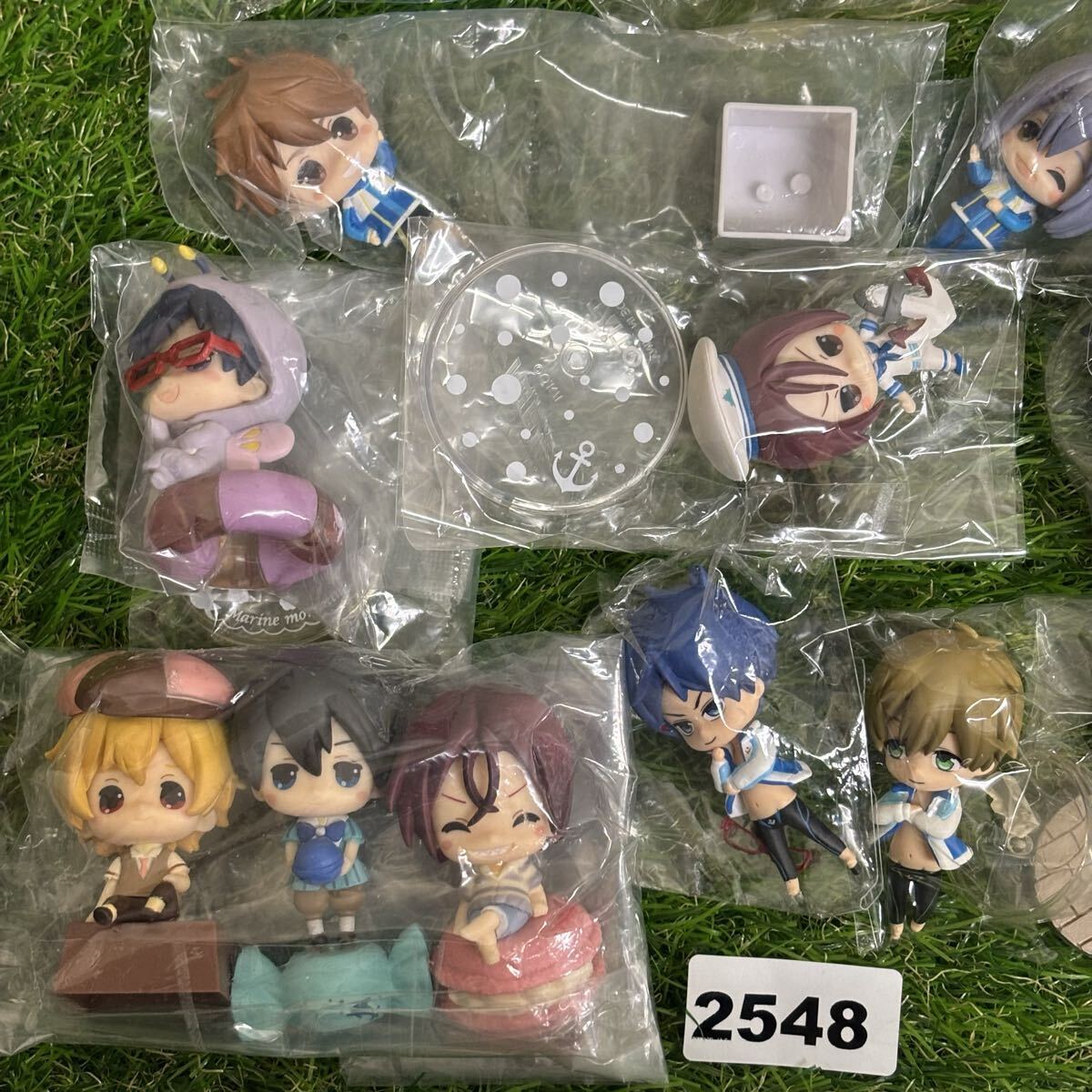 2548 Free! ハイ☆スピード グッズ まとめ セット フィギュア 桐嶋夏也 芹沢尚 竜ヶ崎怜 松岡凛 七瀬遙 橘真琴 葉月渚 Free ハイスピードの画像5
