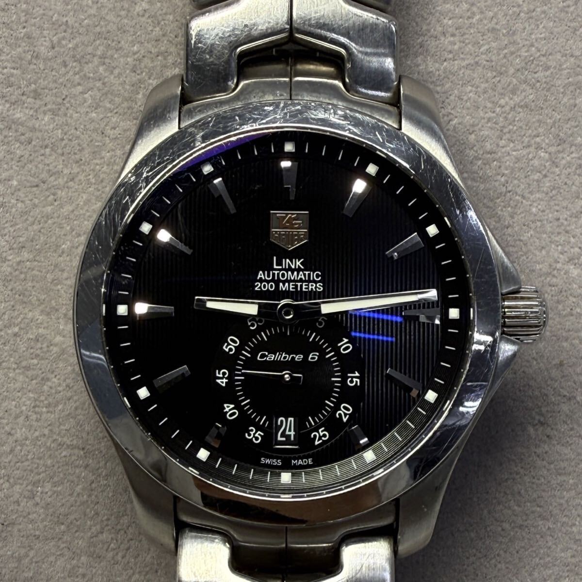 ☆タグホイヤー リンク☆WJF211A 自動巻き 腕時計 メンズ LINK TAG HEUER_画像1