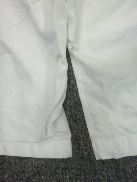 オンザコート製　ウォームアップジャージ上下セットアップ LS 白 神戸野田高校 女子バスケットボール部 ユニフォーム トレーニング　10119_画像5