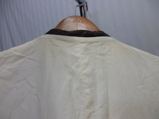 アタッチメント ATTACHMENT ベスト メンズ2 グレー系 しわ加工ベスト リネンベスト 麻ツイード風ベスト メンズベスト スーツ10021_画像7