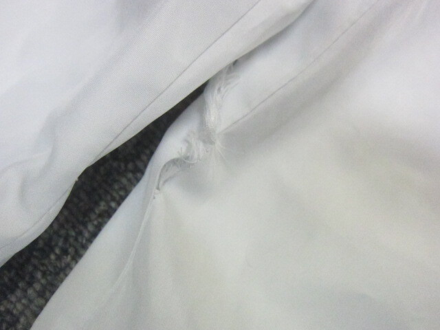 オンザコート製　ウォームアップジャージ上下セットアップ LS 白 神戸野田高校 女子バスケットボール部 ユニフォーム トレーニング　10119_画像6