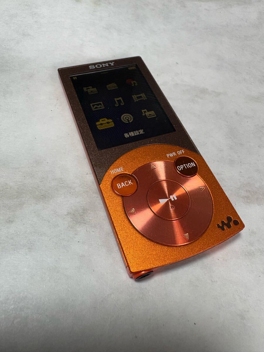 送料無料 ソニー デジタルウォークマン NW-S644♪オレンジ 8GB SONYWALKMAN即決ポータブルオーディオプレーヤー digital mediaplayer SONYの画像1