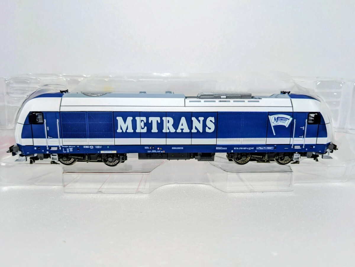 PIKO 57988 Expert ディーゼル機関車 METRANS メトランス Ev.Ⅵ HOゲージ 動作確認済 サウンド付_画像2