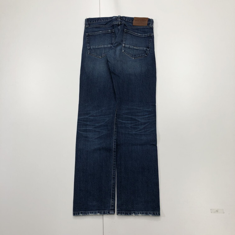 2507F-096 メンズ BACK NUMBER バックナンバー ネイビー デニムパンツジーンズ 27 【送料一律！800円】_画像4