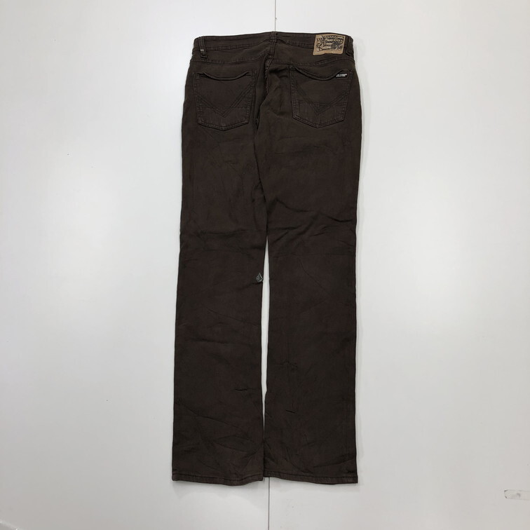 2509F-034 メンズ VOLCOM ボルコム ブラウン デニムパンツジーンズ 30 【送料一律！800円】_画像4