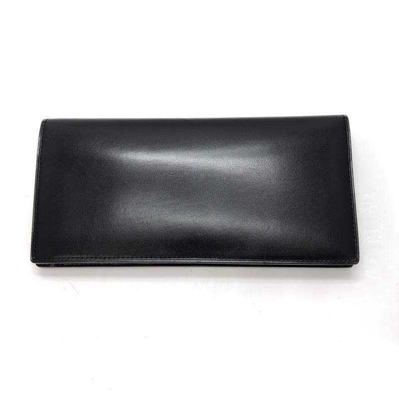 【中古】土屋鞄 長財布 牛革 黒 ツチヤカバン[240091393254]_画像1