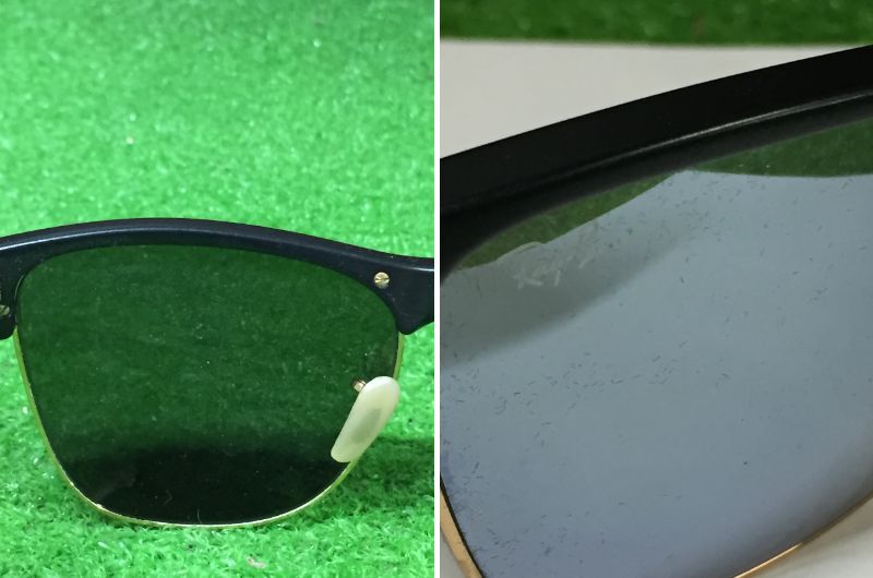 Ray?Ban レイバン サングラス CLUBMASTER OVERSIZED RB4175 877/30 57□16 145 3N ケース付き ファッション小物 19-9 