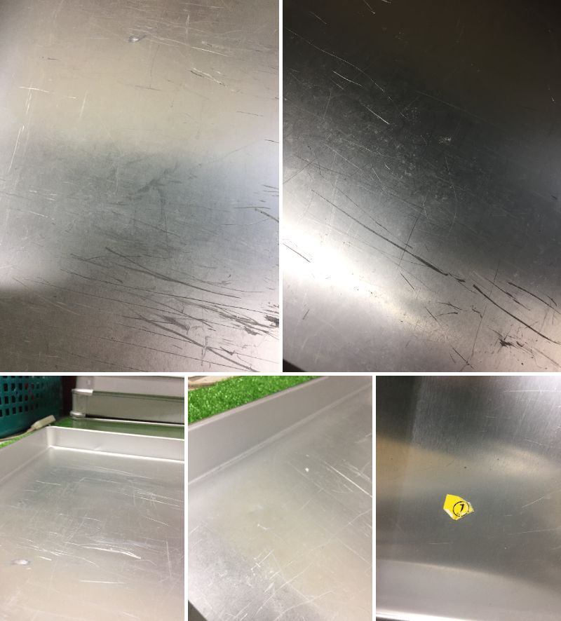 ⑤ 調理器具 EBM AKAO システムバット バット トレー 約40cm×約30cm×約4cmから約5cm 12枚 調理 食品保存 厨房用品 29-5の画像8