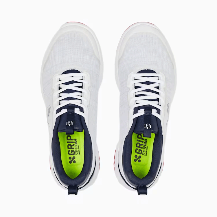 PUMA FUISON PRO 377041 【プーマ】【スパイクレス】【サイズ：28.5cm】【カラー：06 White/Navy/Red】【GolfShoes】_画像4