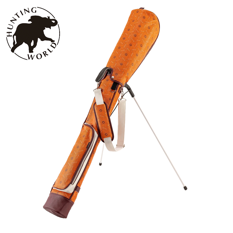 HUNTING WORLD セルフスタンドバッグ HW-304RB【ハンティングワールド】【クラブケース】【47inch対応】【オレンジ】【SelfStand】_画像1