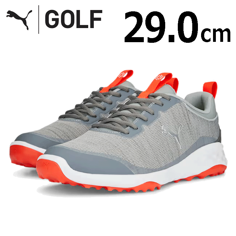 PUMA FUISON PRO 377041 [ Puma ][ шиповки отсутствует ][ размер :29.0cm][ цвет :01 Gray/Silver/Red][GolfShoes]