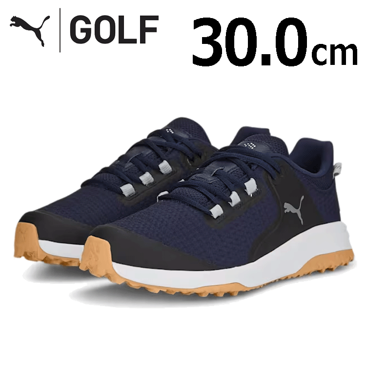 PUMA FUISON GRIP 377527 [ Puma ][ шиповки отсутствует ][ размер :30.0cm][ цвет :03 NAvy/Silver/Quiet Shade][GolfShoes]