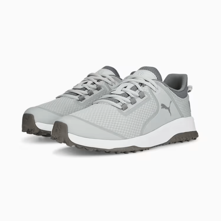 PUMA FUISON GRIP 377527 [ Puma ][ шиповки отсутствует ][ размер :28.5cm][ цвет :01 Gray/Silver/Quiet Shade][GolfShoes]