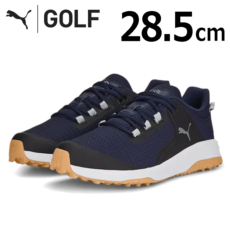PUMA FUISON GRIP 377527 [ Puma ][ шиповки отсутствует ][ размер :28.5cm][ цвет :03 NAvy/Silver/Quiet Shade][GolfShoes]