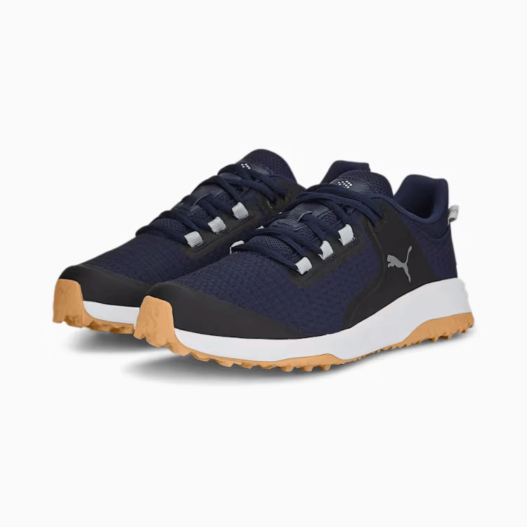 PUMA FUISON GRIP 377527 [ Puma ][ шиповки отсутствует ][ размер :30.0cm][ цвет :03 NAvy/Silver/Quiet Shade][GolfShoes]