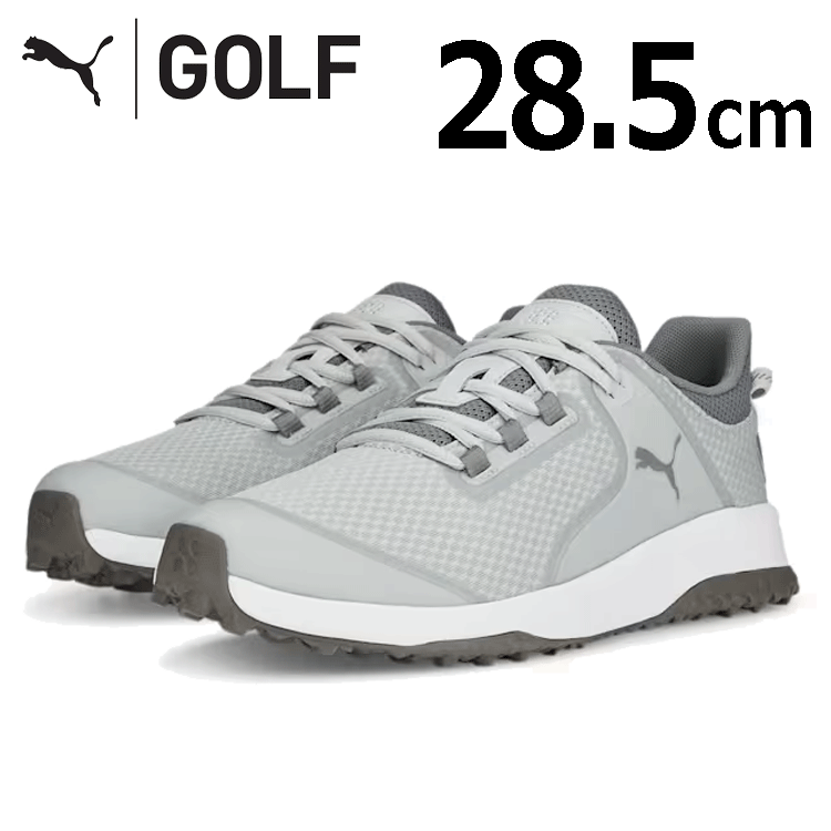 PUMA FUISON GRIP 377527 [ Puma ][ шиповки отсутствует ][ размер :28.5cm][ цвет :01 Gray/Silver/Quiet Shade][GolfShoes]