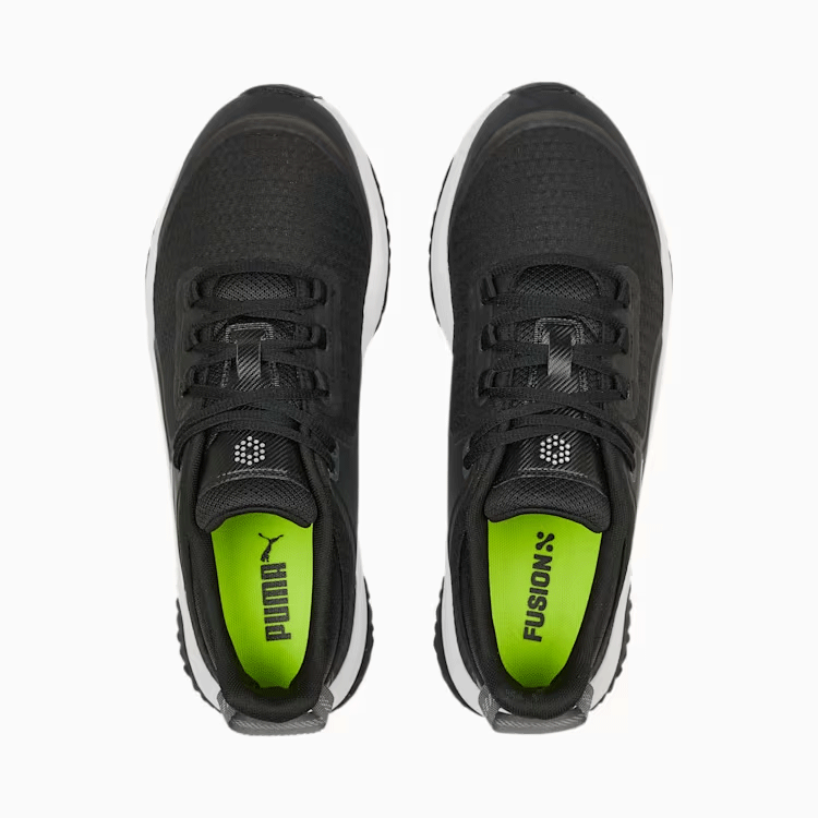 PUMA FUISON GRIP 377527 [ Puma ][ шиповки отсутствует ][ размер :30.0cm][ цвет :02 Black/Silver/Quiet Shade][GolfShoes]