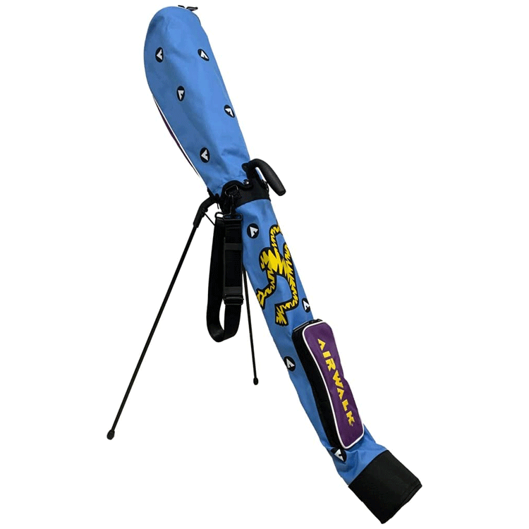 AIRWALK GOLF собственный подставка AWCC-01S[ воздушный walk ][ Golf ][ club case ][ подставка ][ собственный ][ голубой ]