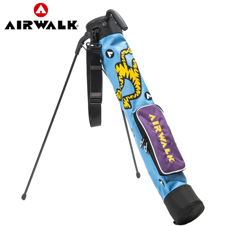 AIRWALK GOLF собственный подставка AWCC-01S[ воздушный walk ][ Golf ][ club case ][ подставка ][ собственный ][ голубой ]