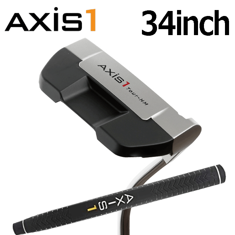 Axis1 Tour-HM パター ハーフマレット【アクシスワン】【パター】【長さ:34インチ】【Putter】_画像1