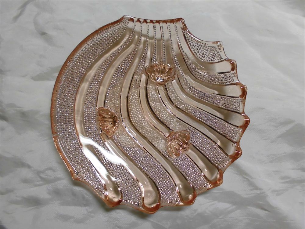 皿、ガラス、硝子、時代硝子、アンティーク、芸術、藝術、美術、美術品、工芸、インテリア、食器、6枚_画像8