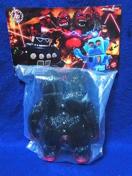 CUNTTGRINDER 双頭 ゴリラ ソフビ/魔神 ゴライアソン キングコング_画像2