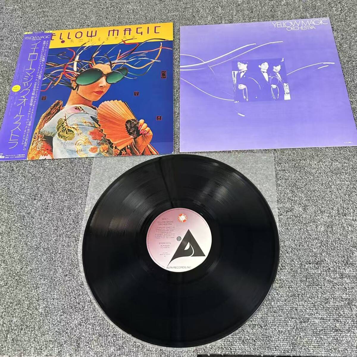 ★・帯付 Pop LP / 高橋幸宏/坂本龍一/細野晴臣 Yellow Magic Orchestra = イエロー・マジック・オーケストラ /ALR-6020 /DNQ102745_画像3