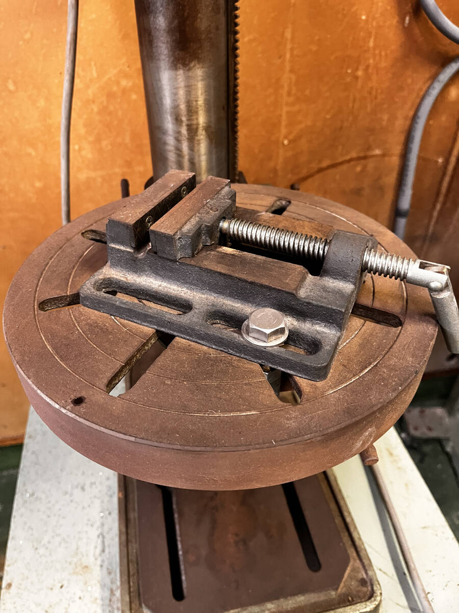 日立 タッピングボール盤 B13YA 13mm 通電確認済み 木工 鉄工 100V 引取限定 中古 現状品 HITACHI 岐阜県_画像7