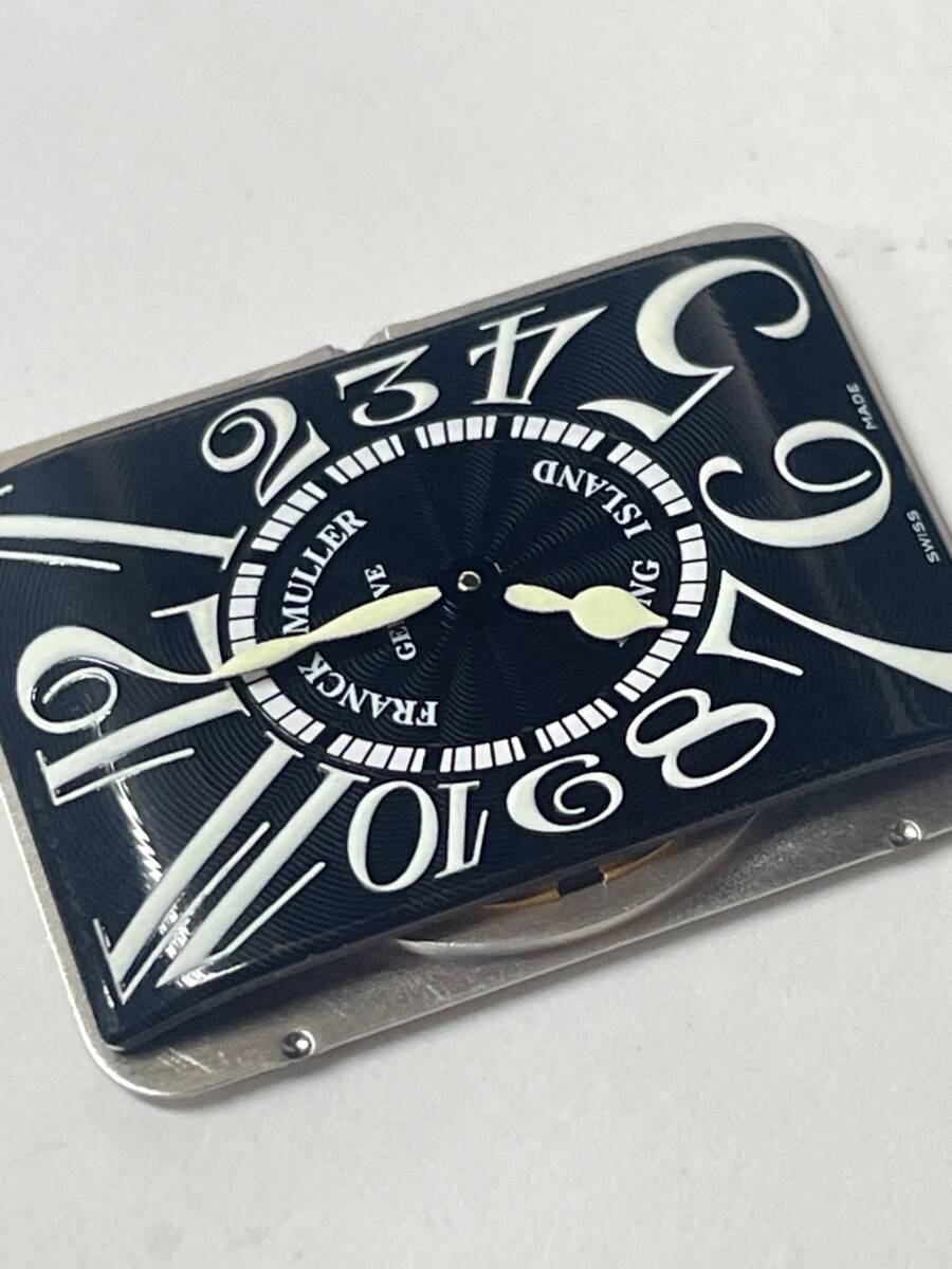 【不動(dòng)品】Franck Muller フランクミュラー クォーツ ムーブメント ベース ETA Cal.956.032 巻き芯?風(fēng)防付屬【現(xiàn)狀】№66561