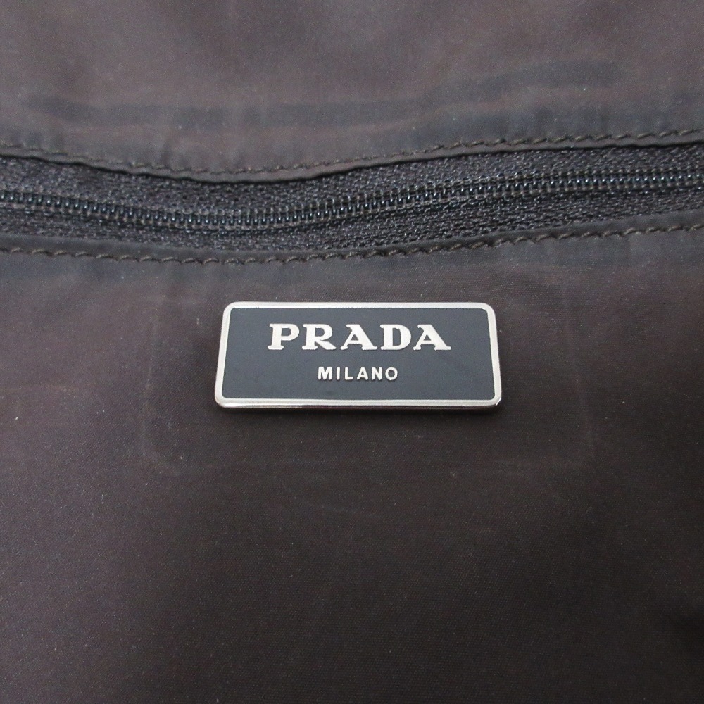  хорошая вещь PRADA Prada 2ABU BYOBAG нейлон эко-сумка большая сумка B4626A оттенок коричневого 