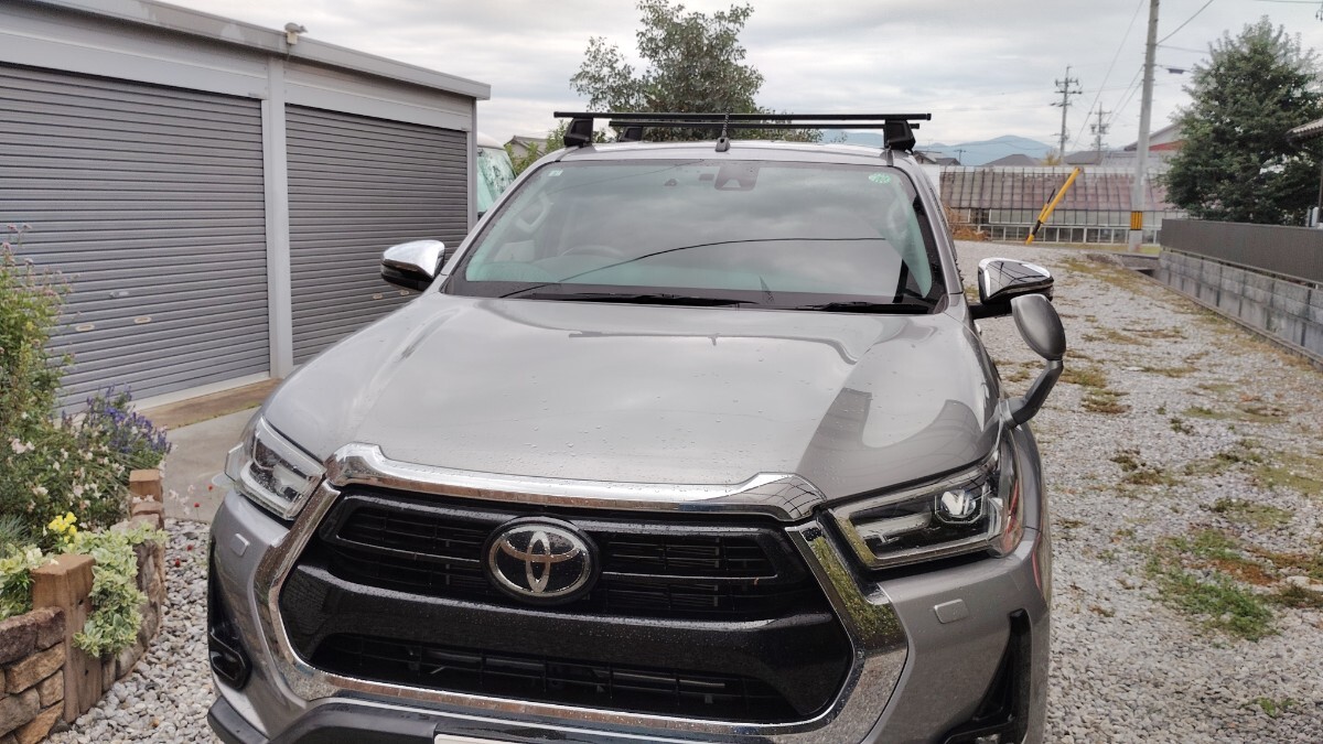 ハイラックス HILUX GUN125 用THULEルーフキャリアセット