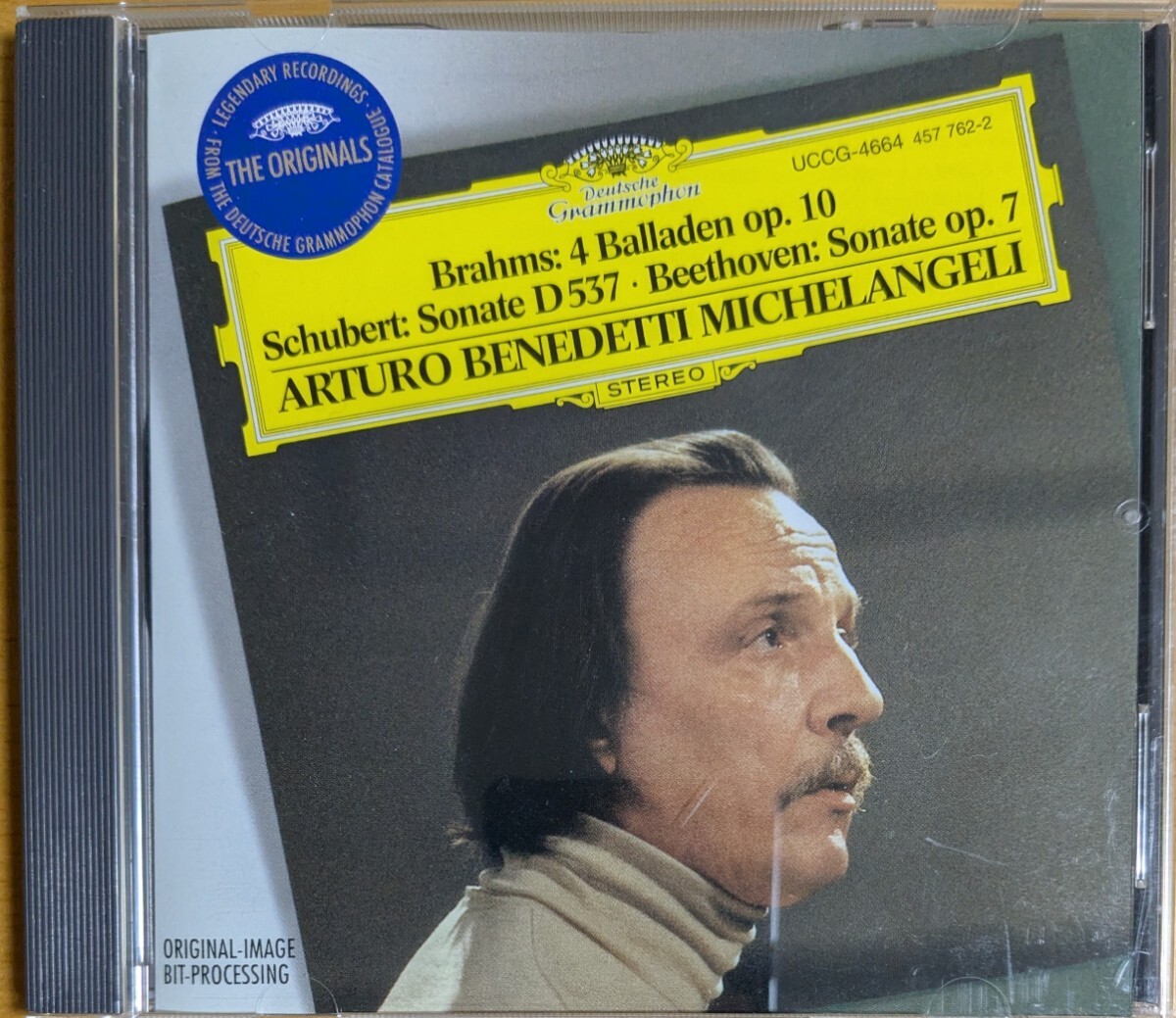 ミケランジェリ／ブラームス/バラード集、シューベルト/ピアノ・ソナ イ短調 第4番、ベートーヴェン/ピアノ・ソナタ第4番 変ホ長調の画像1