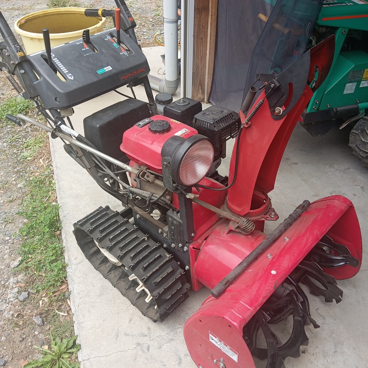福島県ホンダHS660除雪機 除雪機 ホンダ HST