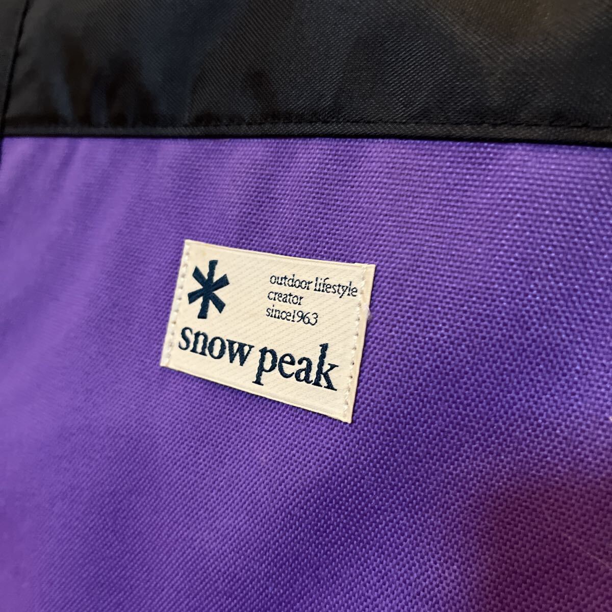 スノーピーク(snow peak) ロールアップチェア　SLV-003GR 座椅子 パープル